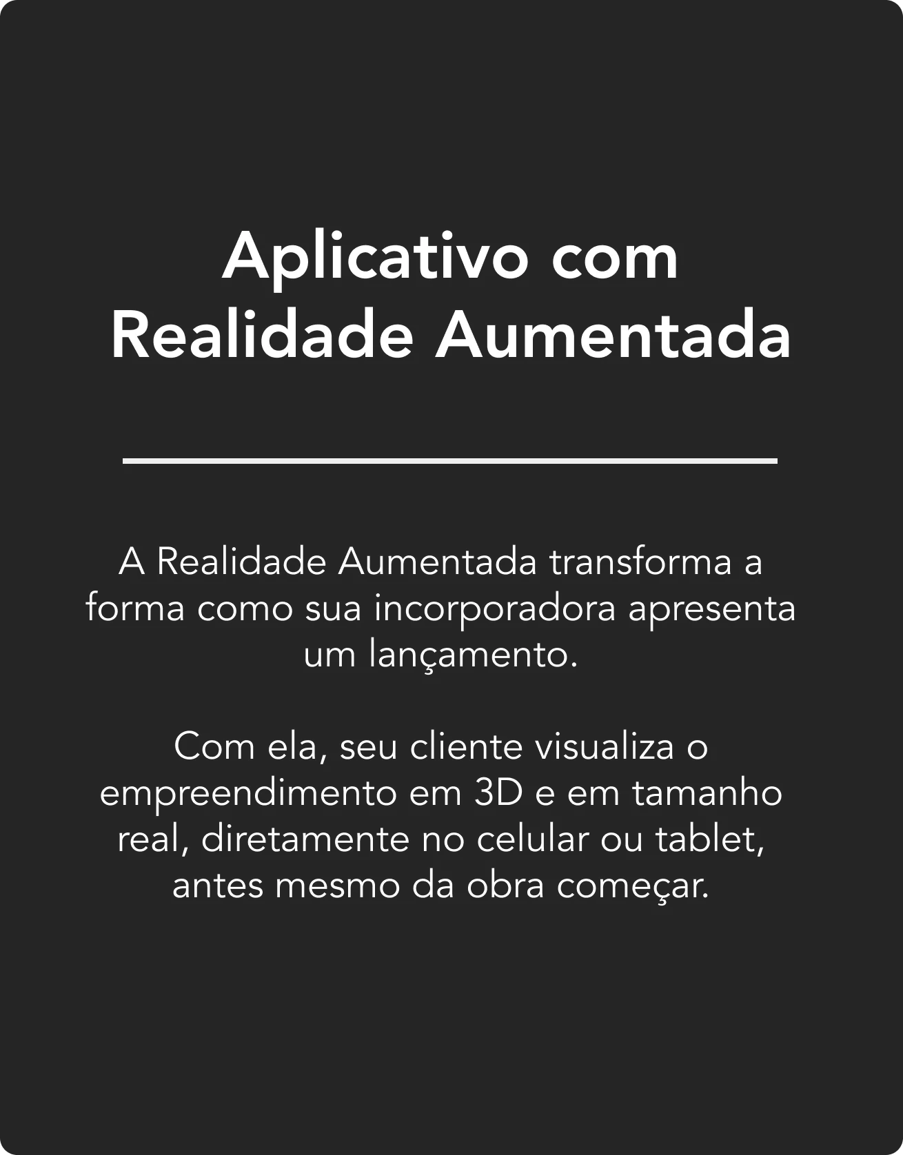 Aplicativo com Realidade Aumentada